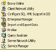 Группа программ в меню Windows после установки системы